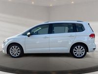 Gebraucht VW Touran Highline 150 PS (110 kW) 2021 Weiß Van / Kleinbus