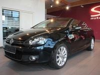 Gebraucht VW Golf Cabriolet LOUNGE 125 PS (91 kW) 2015 Schwarz Cabrio