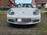Second-hand Porsche Boxster 227 CP (166 kW) 2004 Alb Cabrio