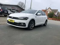 Gebraucht VW Polo R-line 95 PS (69 kW) 2018 Weiß metallic Kleinwagen