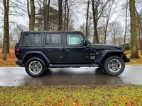 Gebraucht Jeep Wrangler Unlimited Sahara 272 PS (200 kW) 2019 Schwarz SUV