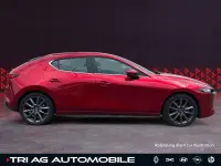 Gebraucht Mazda 3 Selection 122 PS (89 kW) 2023 Soul red crystal m (metallic) Limousine