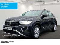 Gebraucht VW T-Roc Life 116 PS (85 kW) 2022 Schwarz SUV