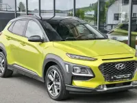 Gebraucht Hyundai Kona Premium 120 PS (88 kW) 2018 Gelb SUV