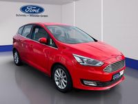 Gebraucht Ford C-MAX Titanium 125 PS (91 kW) 2019 Rot Van / Kleinbus