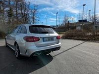 Gebraucht Mercedes C300e AMG line 306 PS (225 kW) 2020 Silber Kombi