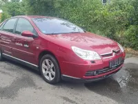 Brugt Citroën C5 Exclusive 133 HK (97 kW) 2005 Rød Sedan