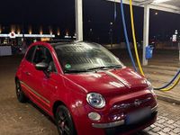 Gebraucht Fiat 500 Lounge 69 PS (50 kW) 2008 Rot Kleinwagen