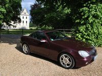 Gebraucht Mercedes SLK320 AMG 218 PS (160 kW) 2001 Violet Cabrio
