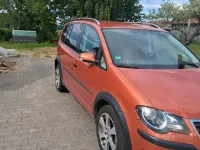Gebraucht VW Touran Cross 140 PS (102 kW) 2007 Orange Van / Kleinbus
