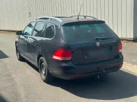 Gebraucht VW Golf VI 2008 Schwarz Kleinwagen