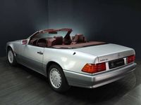 gebraucht Mercedes SL500 R129, nur 51.000 km, silber / Leder rot !