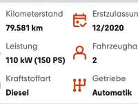 Gebraucht VW Multivan Comfortline 2020 Schwarz Van / Kleinbus