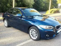 Gebraucht BMW 218 Comfort Edition 150 PS (110 kW) 2017 Blau Coupé