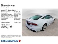 Gebraucht Audi S7 Ambiente 344 PS (253 kW) 2023 Gletscherweiß metallic Kleinwagen