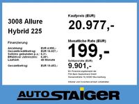 Gebraucht Peugeot 3008 Allure 224 PS (164 kW) 2022 Blau SUV
