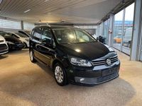 Gebraucht VW Touran Highline 105 PS (77 kW) 2011 Schwarz Van / Kleinbus