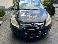Gebraucht Opel Corsa 80 PS (58 kW) 2008 Schwarz Kleinwagen