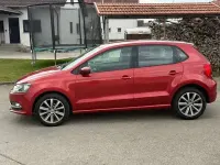 Gebraucht VW Polo Highline 90 PS (66 kW) 2015 Sunset red metallic Kleinwagen