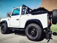 Gebraucht Land Rover Defender 122 PS (89 kW) 2014 Weiß Cabrio