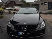 Usata Mercedes E250 Elegance 204 CV (150 kW) 2011 Nero Cabrio