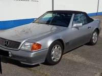 Gebraucht Mercedes SL500 320 PS (235 kW) 1993 Silber Cabrio
