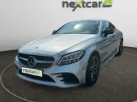 Gebraucht Mercedes C220 AMG line 194 PS (142 kW) 2019 Silber Coupé
