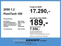 Gebraucht Peugeot 2008 101 PS (74 kW) 2023 Schwarz SUV