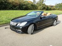 Usata Mercedes E350 231 CV (169 kW) 2011 Nero Cabrio