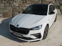 Gebraucht Skoda Scala Monte Carlo 116 PS (85 kW) 2024 Weiß Kleinwagen