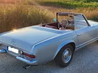 Gebraucht Mercedes W113 150 PS (110 kW) 1966 Silber Cabrio
