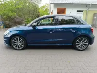 Usata Audi A1 Sportback S-Line 125 CV (91 kW) 2017 Blu Utilitaria