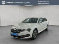 Gebraucht Skoda Superb Style 150 PS (110 kW) 2023 Moonweiß perleffekt Kombi
