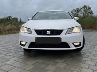 Gebraucht Seat Leon I-Tech 105 PS (77 kW) 2014 Weiß Kleinwagen