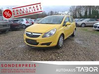 Gebraucht Opel Corsa Edition 80 PS (58 kW) 2008 Sunny yellow (uni) Kleinwagen