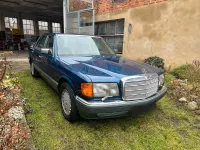 Second-hand Mercedes 300 SE 1987 Albastru Berlinǎ