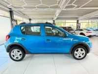 Gebraucht Dacia Sandero Prestige 90 PS (66 kW) 2015 Blau Kleinwagen