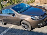 Gebraucht VW Golf Cabriolet 105 PS (77 kW) 2014 Braun Cabrio