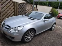 Gebraucht Mercedes SLK200 AMG Edition 1 163 PS (119 kW) 2006 Silber Cabrio