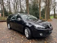 Gebraucht VW Golf VII Match 86 PS (63 kW) 2012 Schwarz Kombi