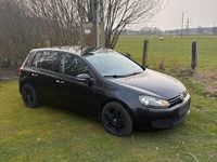 Gebraucht VW Golf VI 110 PS (80 kW) 2009 Schwarz Kleinwagen