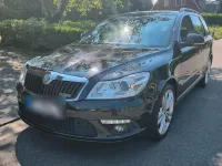 Gebraucht Skoda Octavia RS 170 PS (125 kW) 2010 Schwarz Kombi