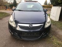 Gebraucht Opel Corsa Edition 80 PS (58 kW) 2008 Blau Kleinwagen