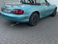 Gebraucht Mazda MX5 110 PS (80 kW) 2001 Blau Cabrio