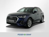 Gebraucht Audi Q3 S-Line 150 PS (110 kW) 2023 Navarrablau metallic SUV
