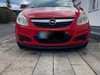 Gebraucht Opel Corsa 80 PS (58 kW) 2007 Rot Kleinwagen