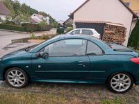 Gebraucht Peugeot 206 CC 108 PS (79 kW) 2003 Grün Cabrio