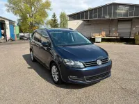 Gebraucht VW Sharan Highline 220 PS (161 kW) 2017 Grün Van / Kleinbus