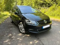 Gebraucht VW Sharan Style 140 PS (102 kW) 2012 Schwarz Van / Kleinbus