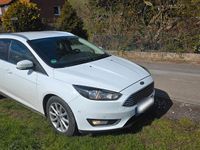 Gebraucht Ford Focus Titanium 120 PS (88 kW) 2016 Weiß Kombi